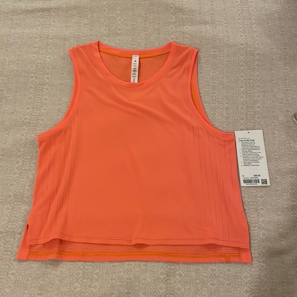 Lululemon Train to Be Tank Top